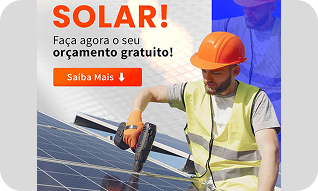 Projeto Artes para feed de empresa de paineis solares.