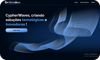 Projeto Landing page do grupo Chyperwaves.
