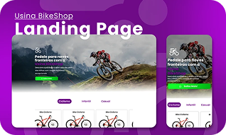 Projeto Landing page para a empresa de bicicletas Usina BikeShop
